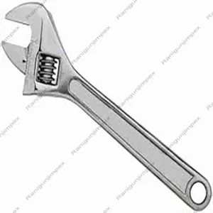 adjustable wrench spanner in chrome and phosphate