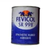 fevical essar sr 998 color tin with bloue and white color
